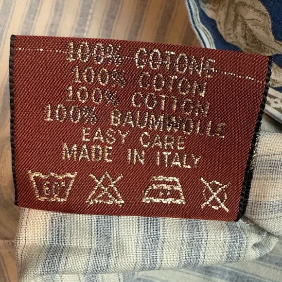 Frette Italy Pillowcases 20”x30”Striped Luxury set of 2 - Picture 4 of 4